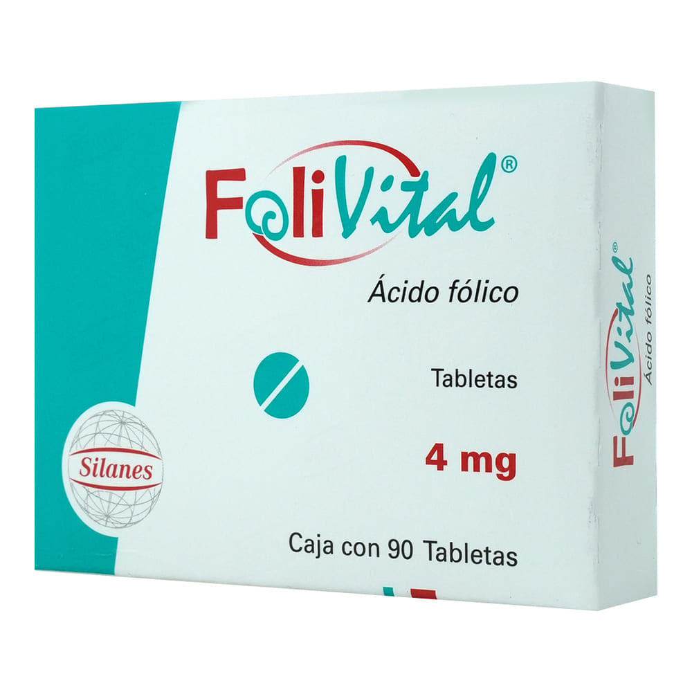 FOLIVITAL 4MG 90 TABS