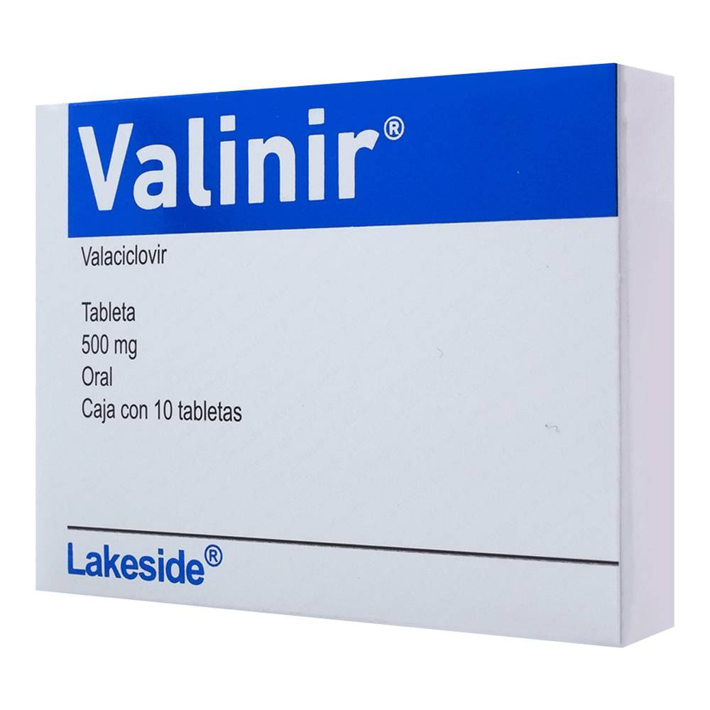 VALINIR 500 MG 10 CPR