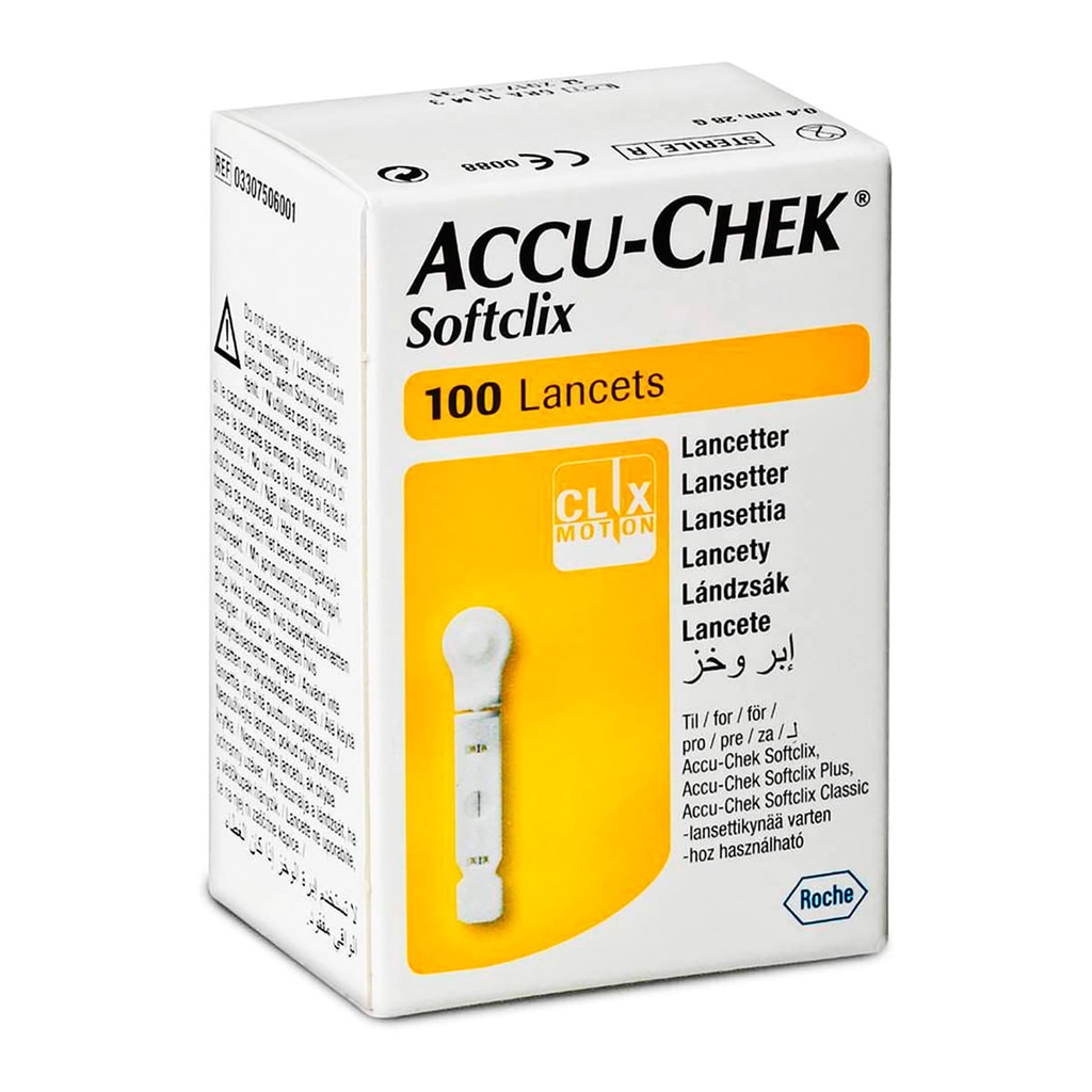 ACCU-CHEK SOFTCLIX LANCETAS C