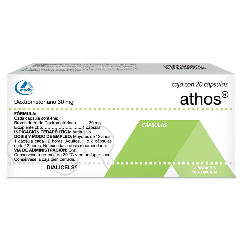 ATHOS 30 MG 20 CAPS