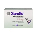 XARELTO 2.5 MG 28 CPR