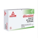 Difenidol 40 Mg Solución Inyectable 2 Ampolletas 2 Ml Genérico Amsa