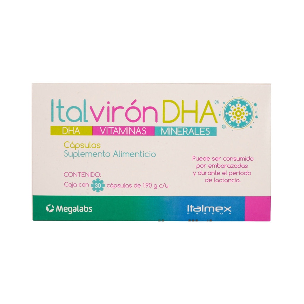 ITALVIRON DHA SUP ALIM CAPS 30