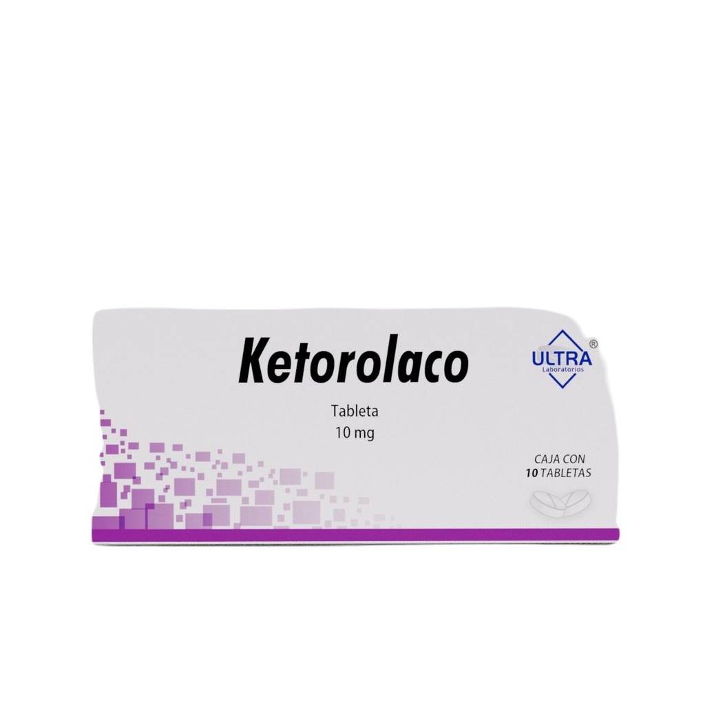 KETOROLACO 10MG 10 TAB ULT  LGEN