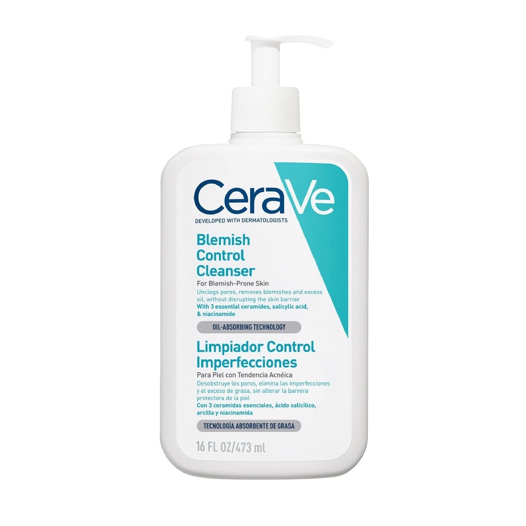 Cerave Limpiador Control Imperfecciones De 473 ml