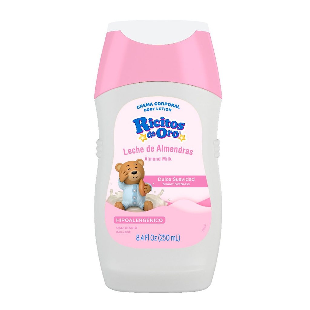 CRA RICITOS DE ORO LECHE ALM 250ML