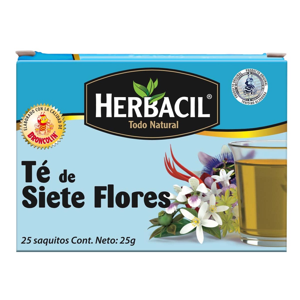 HERBACIL TE SIETE FLORES 25G C/25