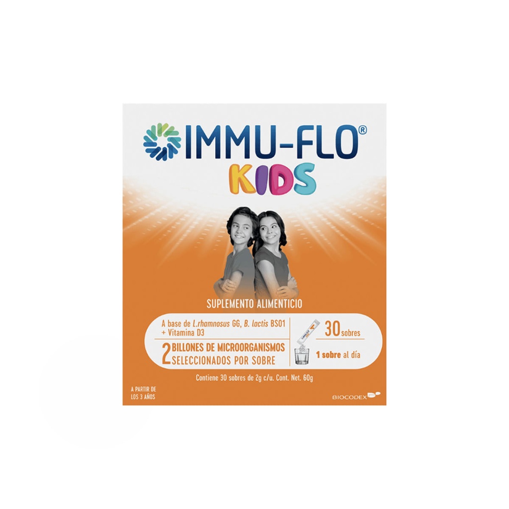 IMMU-FLO KIDS S ALIM 30SB 2GC