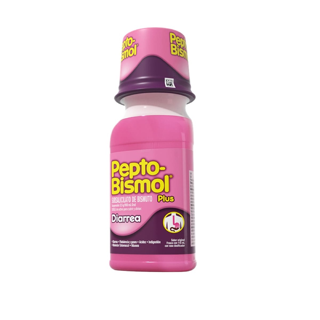 PEPTO-BISMOL PLUS DIARREA 118ML