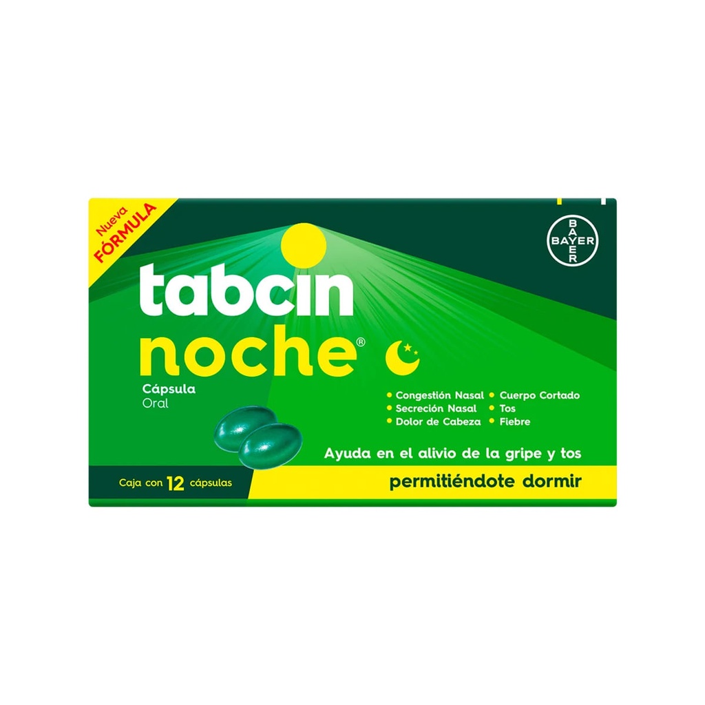 TABCIN NOCHE 325MG