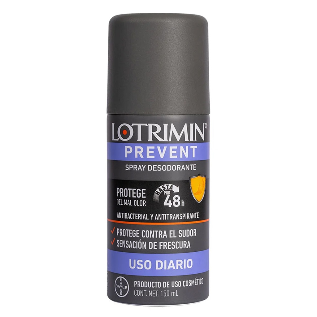 LOTRIMIN PREVENT SPY 150 ML