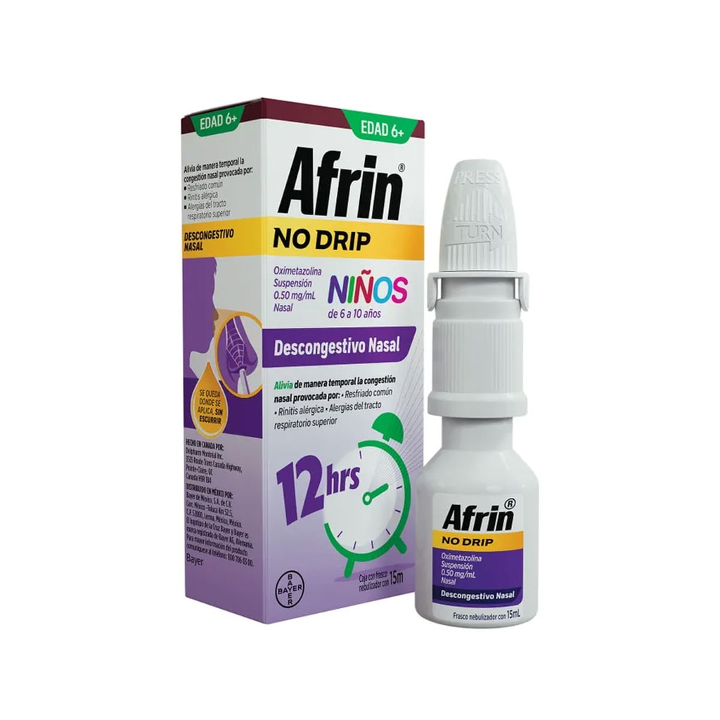 AFRIN NO-DRIP NINOS SUSP 15 ML