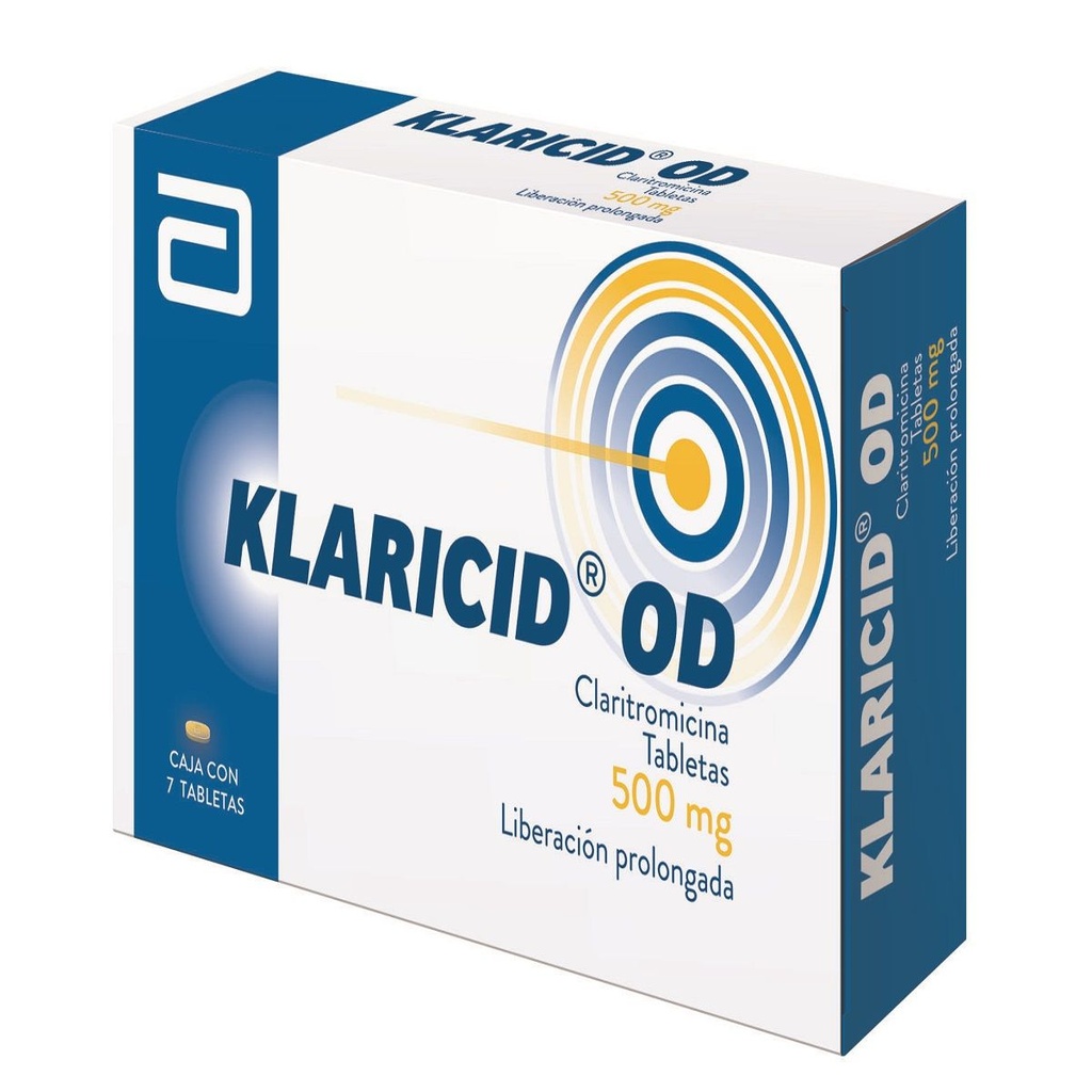 KLARICID-OD 500 MG 7 TAB