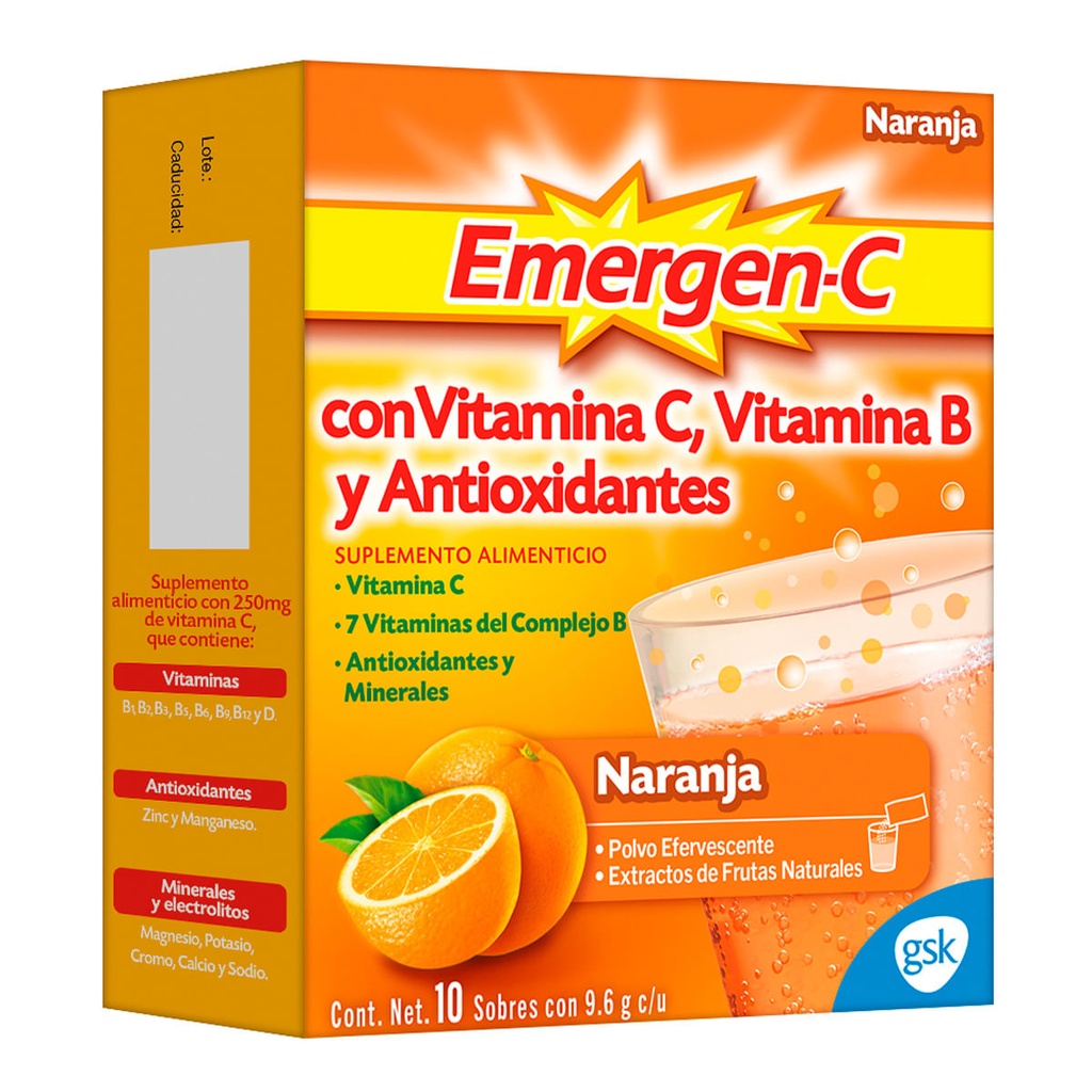 EMERGEN-C SUP ALIM NJA 10 SB 9.6G