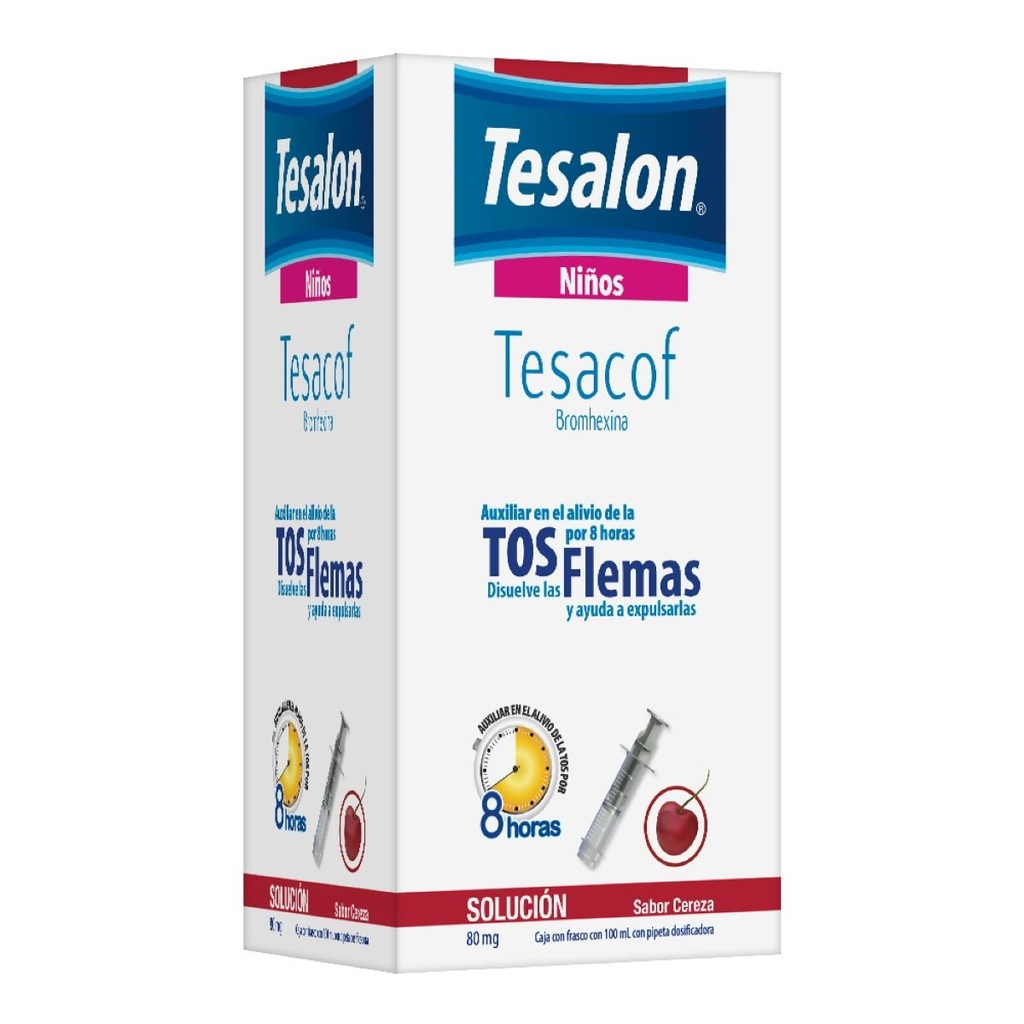 TESACOF-EXP INF 80MG 100ML SOL