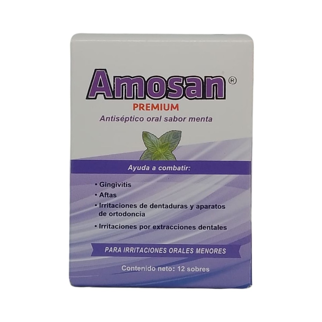 ANTISEP AMOSAN ORAL MENT C/12SB  N
