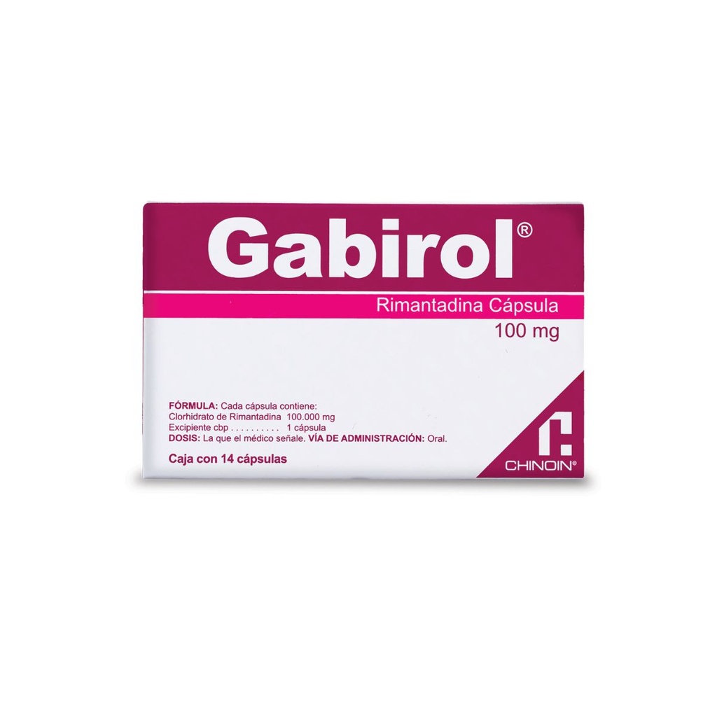 GABIROL 100 MG 14 CAPS