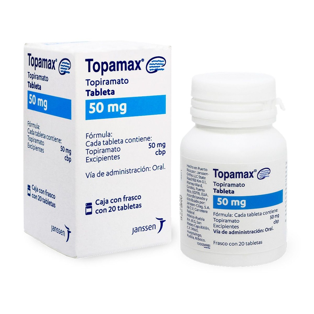 TOPAMAX 50 MG 20 TAB