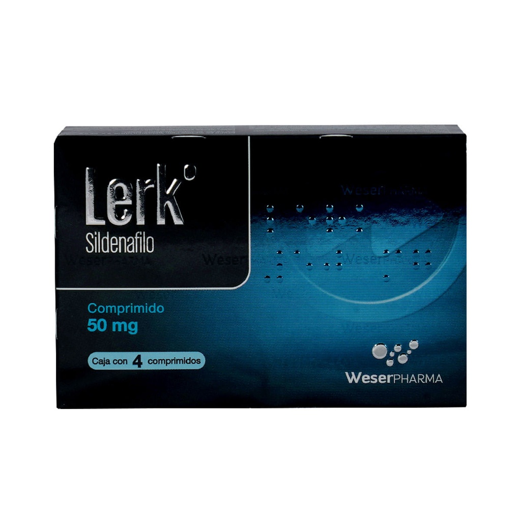 LERK 50MG 4 CPR