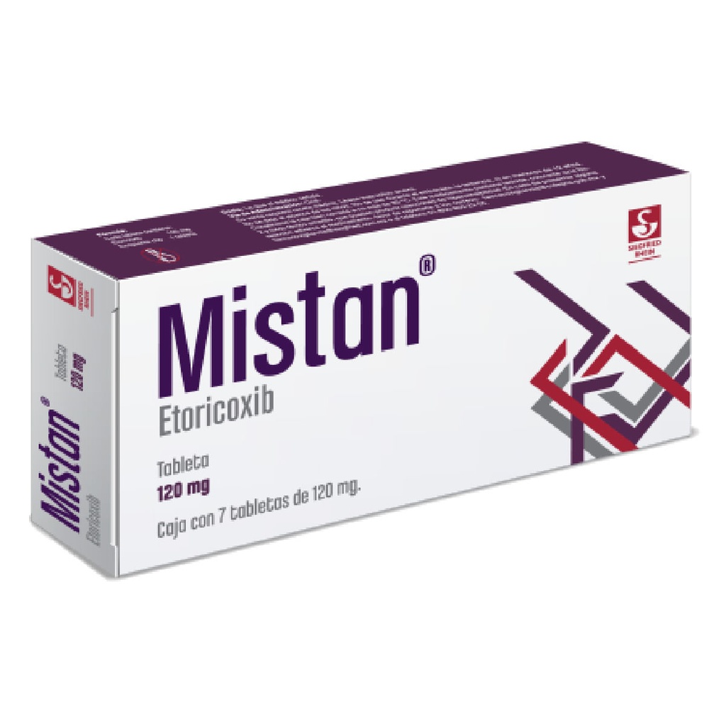 MISTAN 120 MG TAB 7