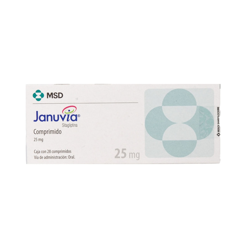 JANUVIA 25 MG 28 CPR REC