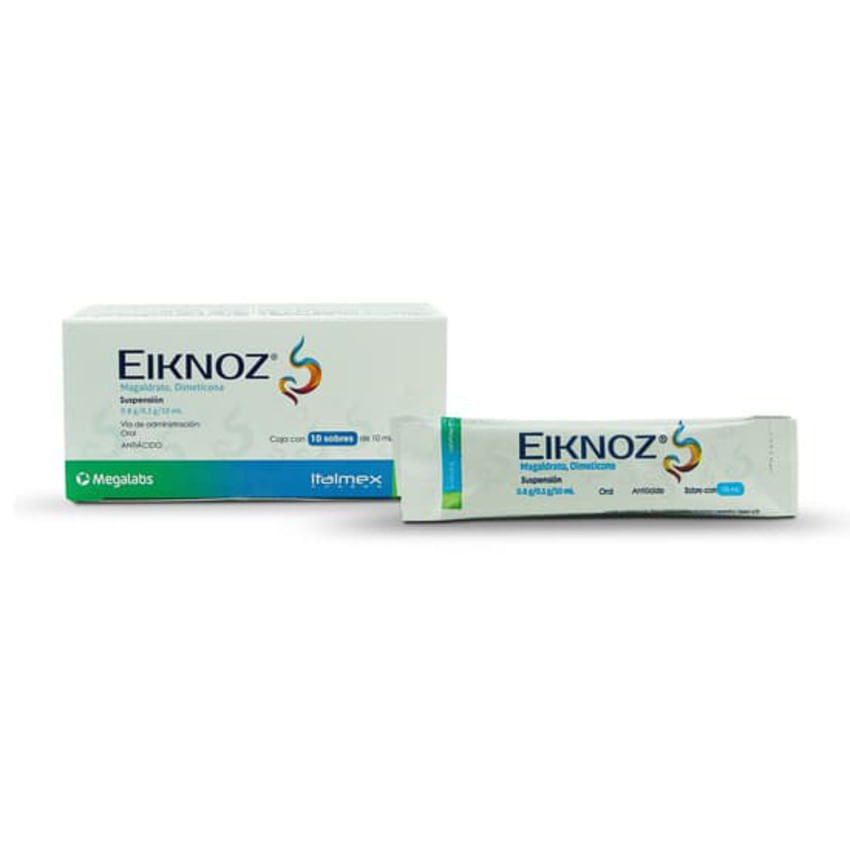 Eiknoz 0.8/0.1 G 10 Sobres Suspensión 10 Ml