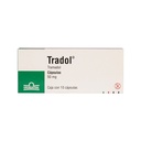 Tradol Tramadol Grunenthal Caja Con 10 Cápsulas De 50 mg