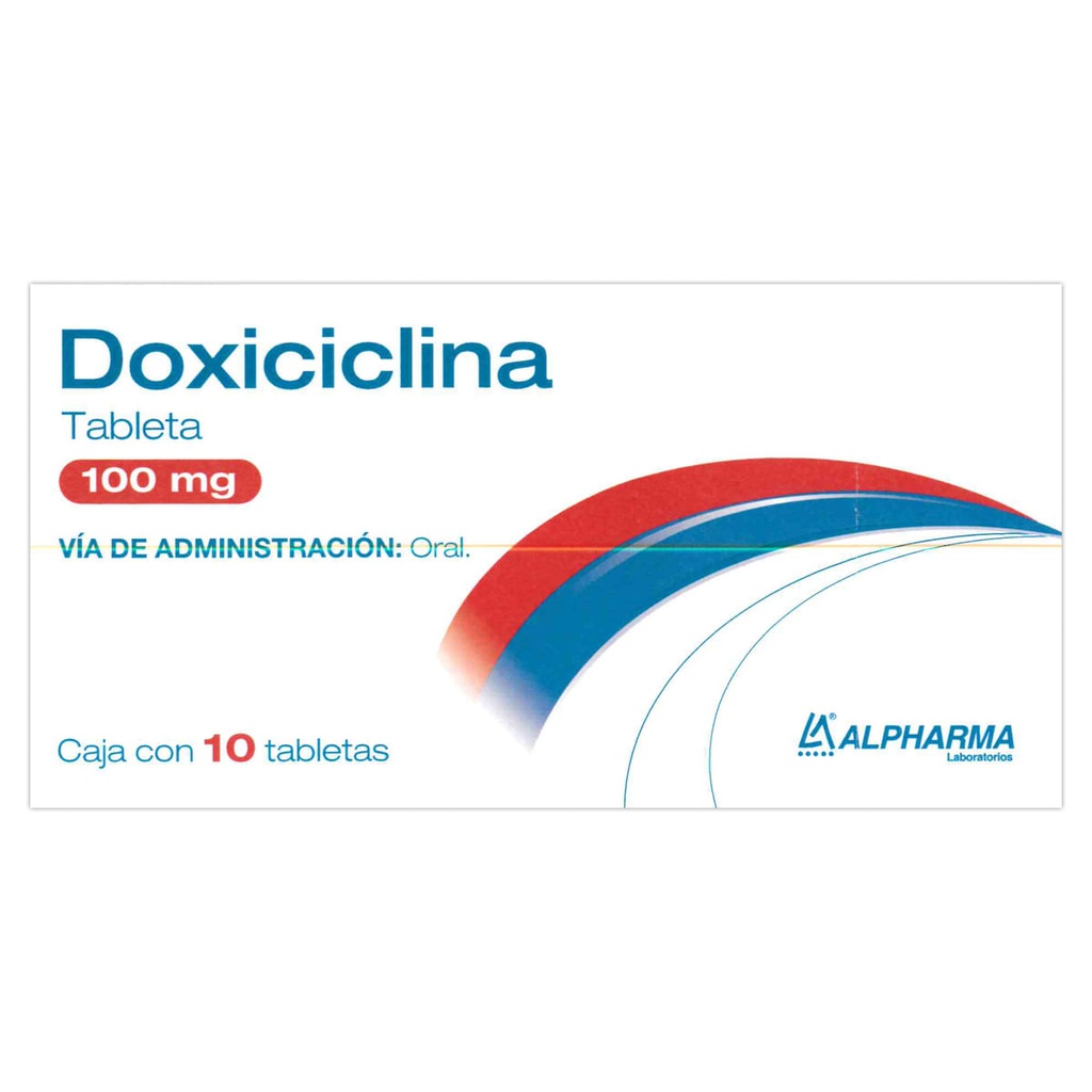 DOXICICLINA 100 MG 10 TAB   LGEN
