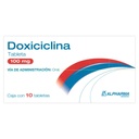 DOXICICLINA 100 MG 10 TAB   LGEN