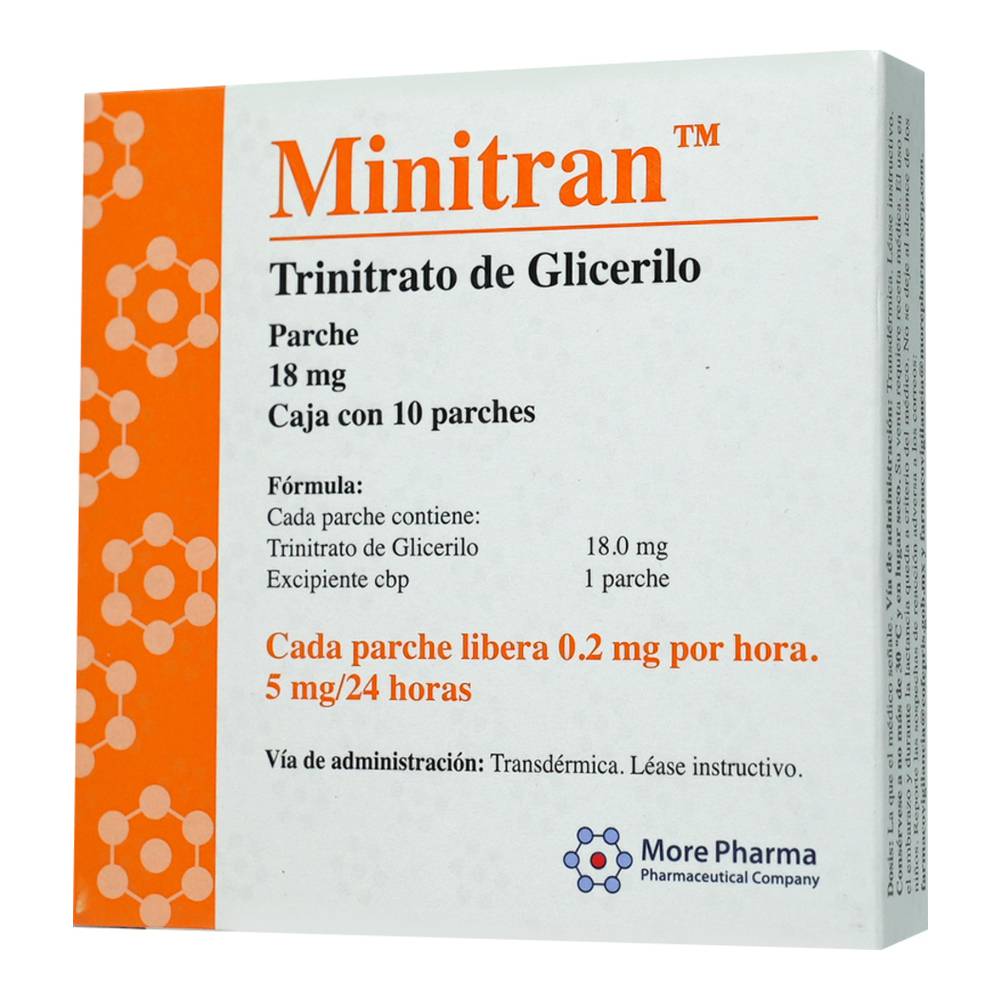 MINITRAN 18MG 5MG