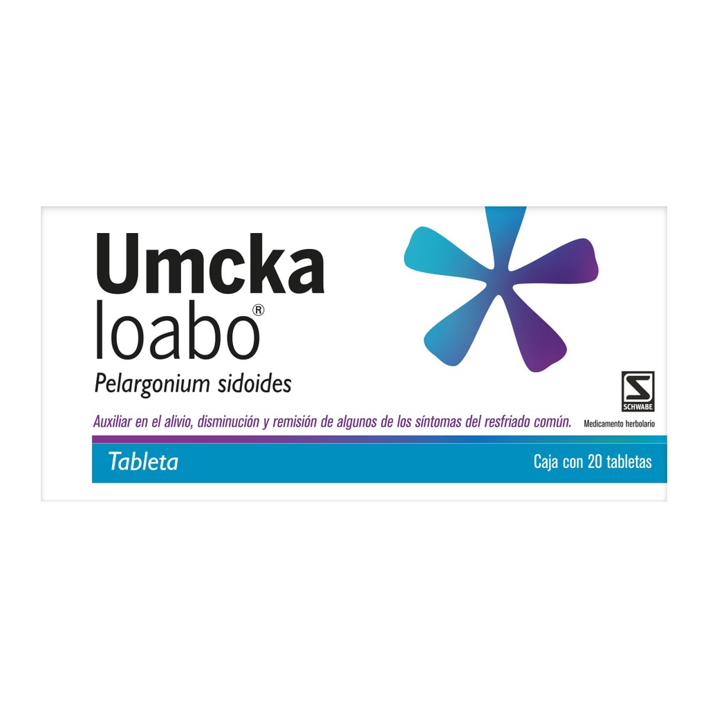 UMCKALOABO 20 MG 20 GRAG