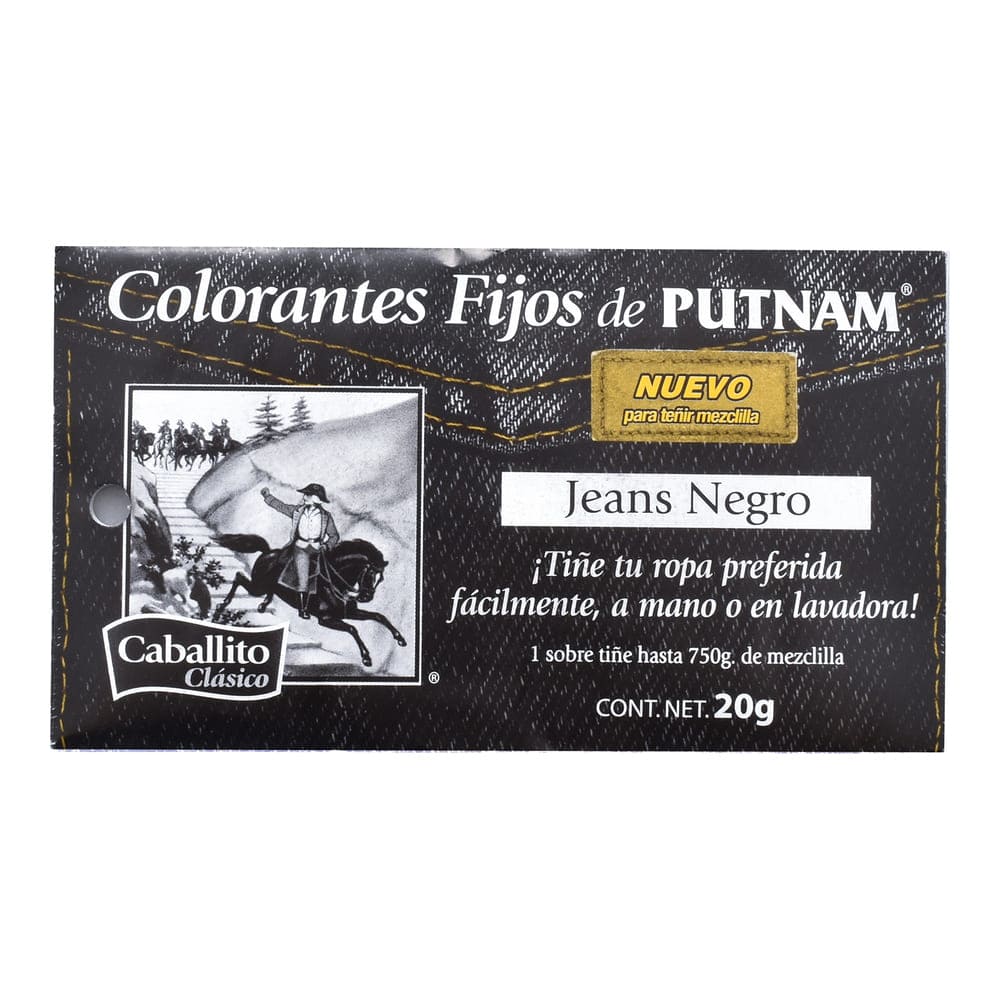 Colorante El Caballito Sobre Negro Jeans