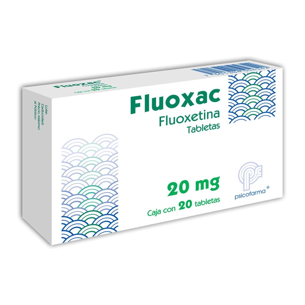 FLUOXAC 20 MG 20 TAB