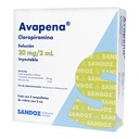 AVAPENA 20 MG 5X2 ML AMP