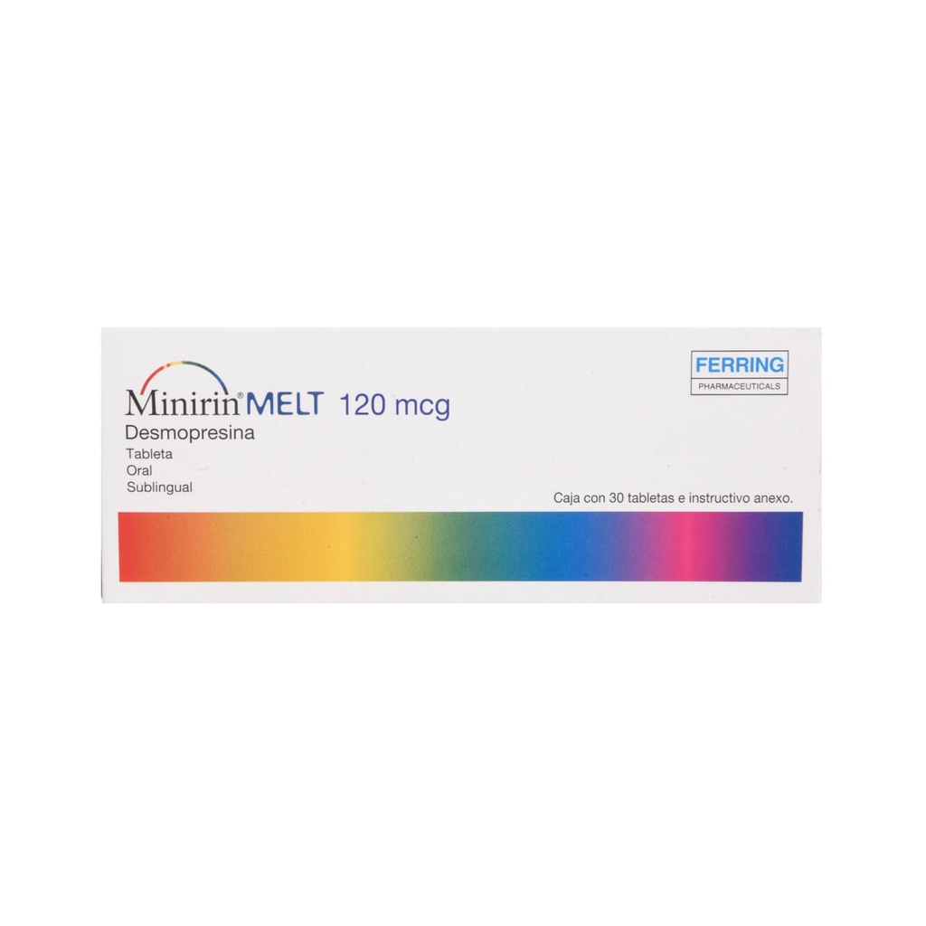 MINIRIN MELT 120 MCG 30 TAB