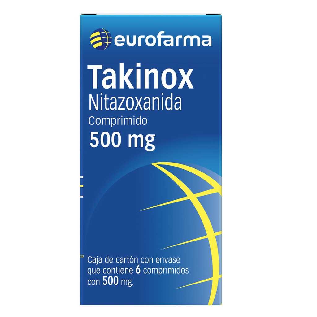 TAKINOX 500 MG 6 CPR