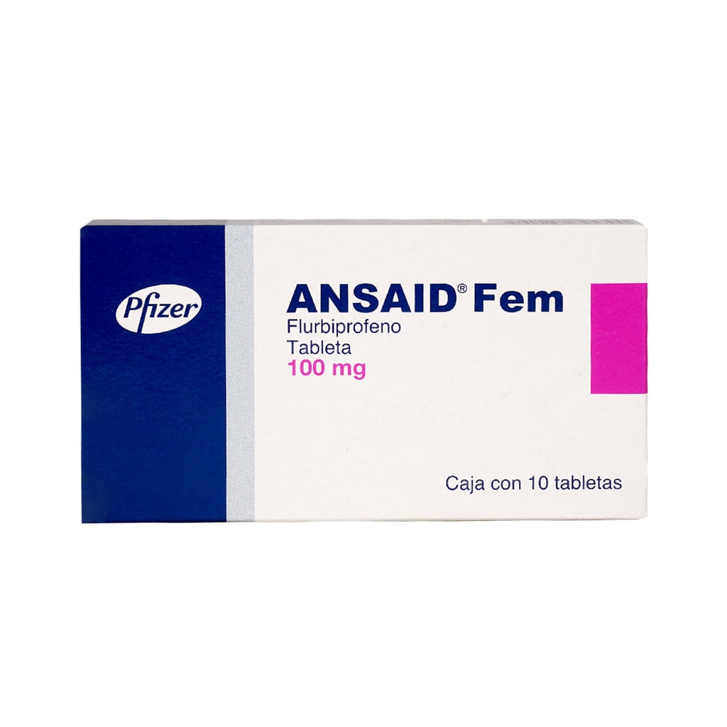 ANSAID FEM 100 MG 10 GRAG