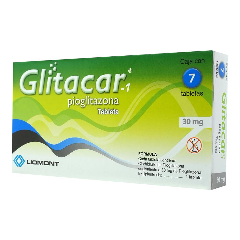 GLITACAR-1 30 MG 7 TAB