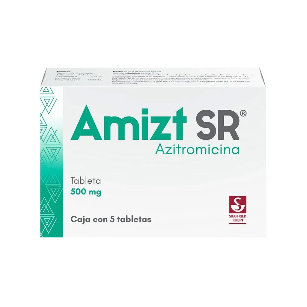 AMIZT SR 500 MG 5 TAB