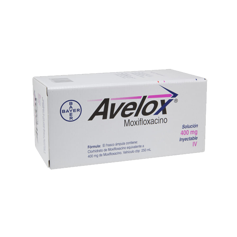 AVELOX IV 400 MG 250 ML FA