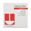 GESLUTIN 400MG 15 CAPS