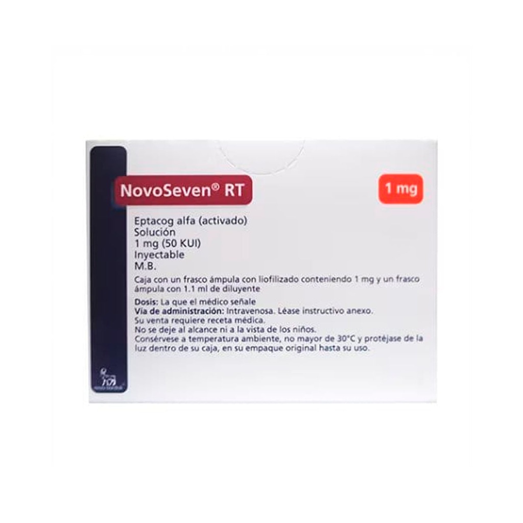 Novoseven Rt 1 Mg Solución Inyectable Frasco Ámpula