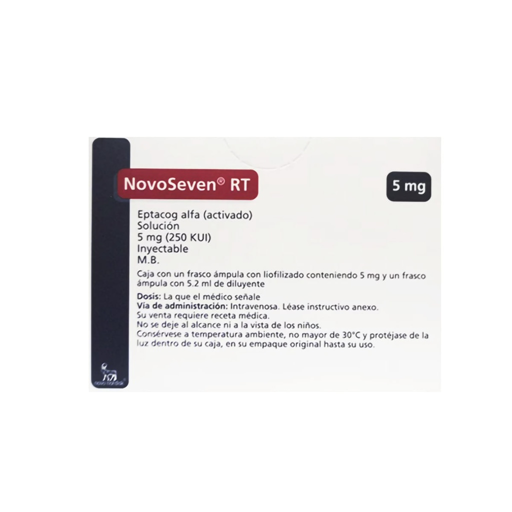 Novoseven Rt 5 Mg Solución Inyectable Frasco Ámpula