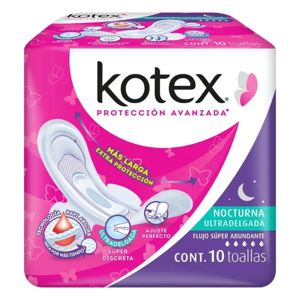 TAS SANIT KOTEX NOCT U-DEL C