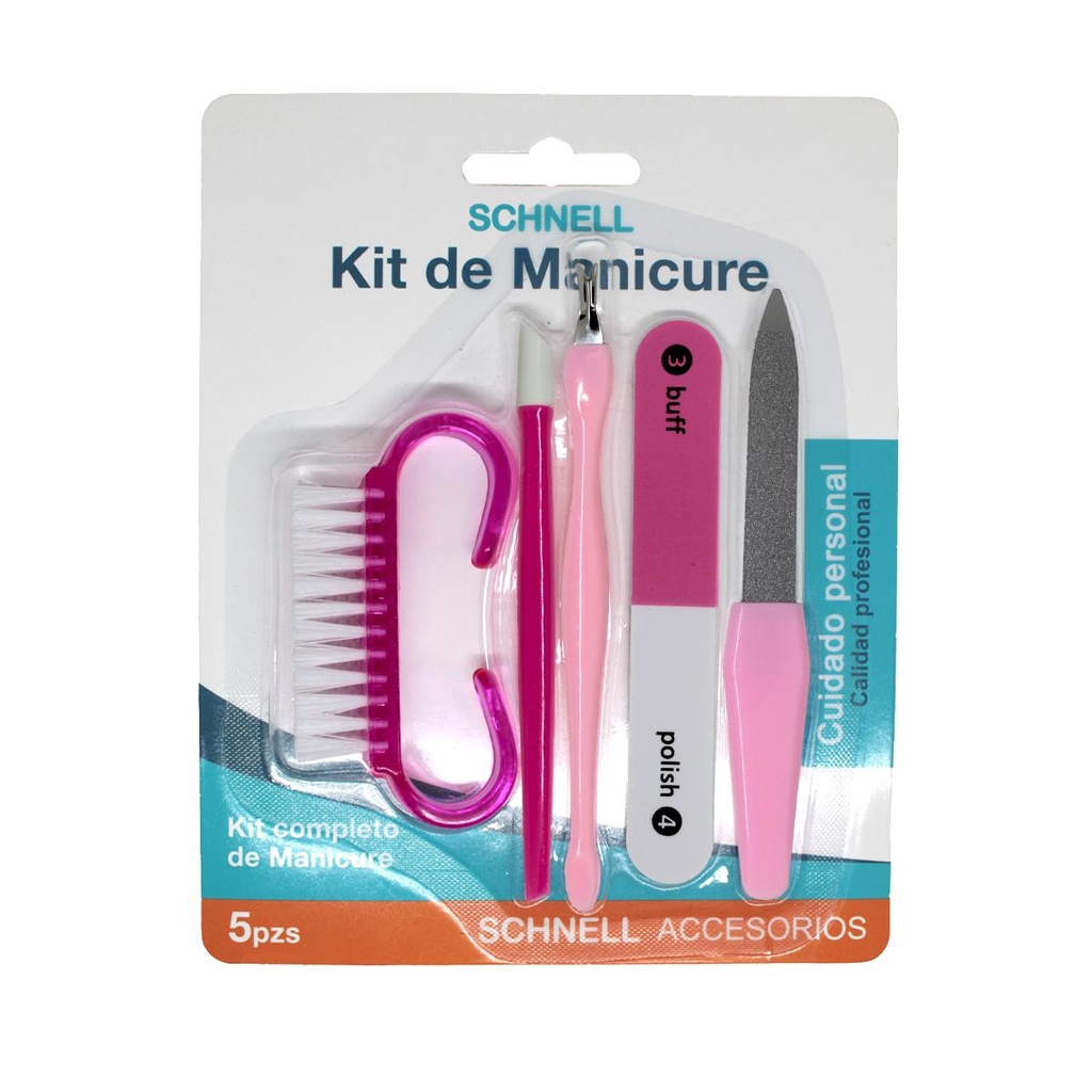 KIT MANICURE COMPLETO SCHNELL 5PZ