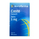 Caste Tadalafil 5 mg Caja Con 14 Tabletas