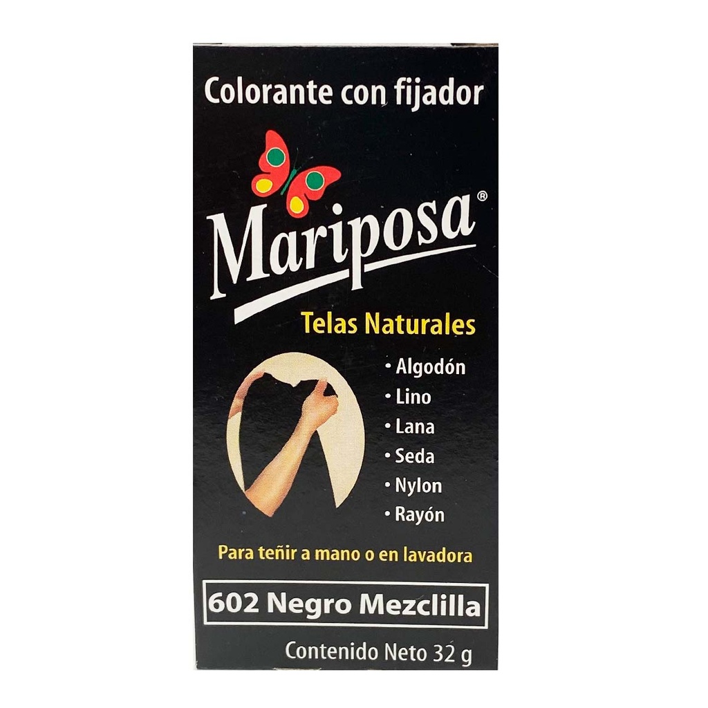 CTE MARIPOSA PAST NEGRO MEZCLILLA