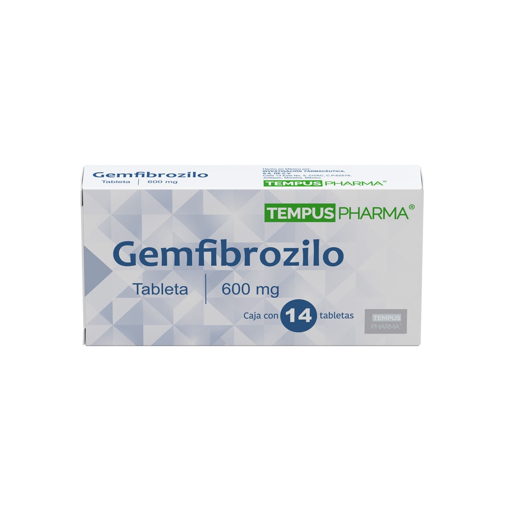 GEMFIBROZILO 600 MG 14 TAB  LGEN