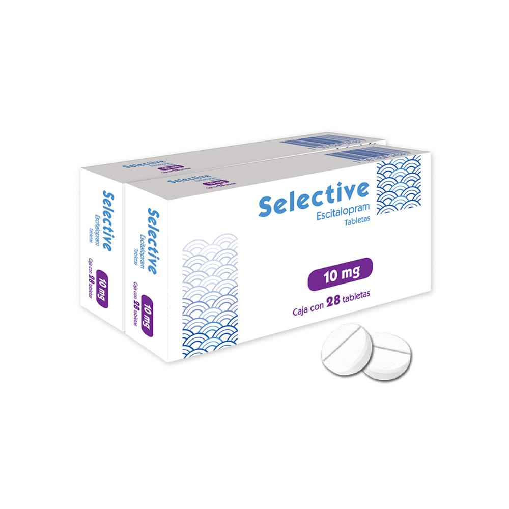 SELECTIVE 10 MG 28 TAB 1+1