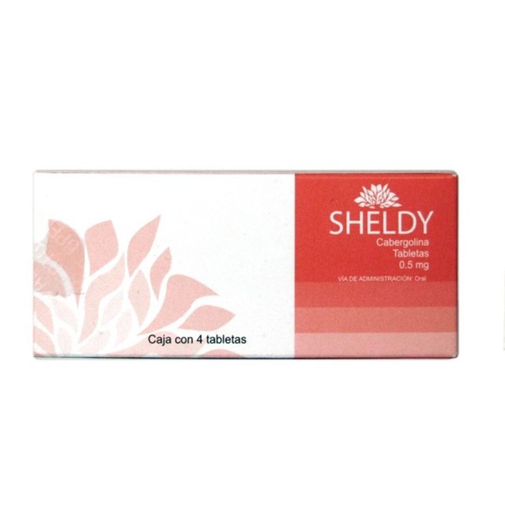 CABERGOLINA 0.5 MG 4 TAB    LGEN